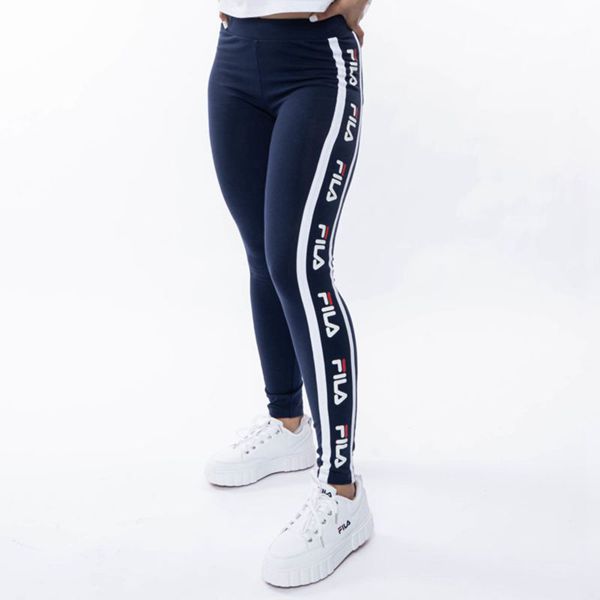 Legging Fila Mulher Azul Marinho - Fila Elle Portugal Lojas,CUSI-79821